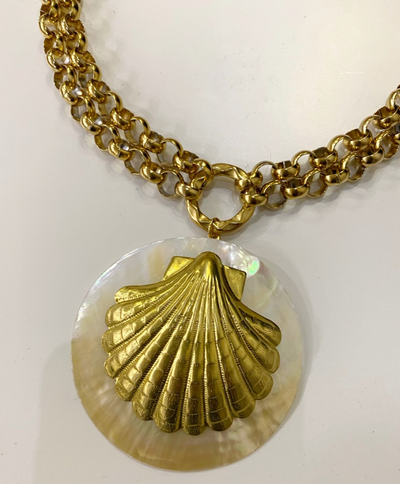 SHELL GAME necklace